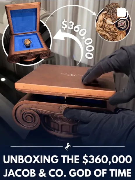 Relógio no Instagram